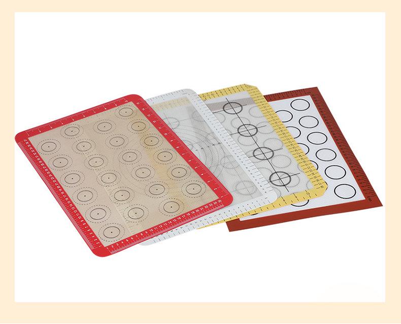 Food Grade Silicone Non-stick Baking Mat for Macarons and Grilling