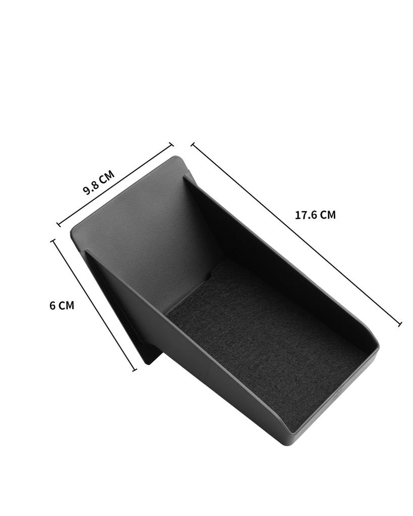New Model Mitsubishi Delica D5 Console Box Center Console Tray Storage Compartment ABS Material Delica D5 Console Box Car Interior Storage Box Car