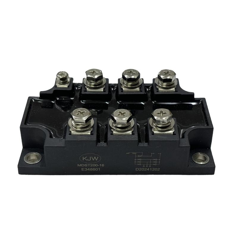 MDST100A Three Phase Rectifier Bridge Module 100A High Current Full Waved Rectification Coppered Base Design