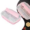 304 Stainless Steel Leakproof Lunch Box 1.2L Bento Lunch Box Cute Insulated Lunch Box  For Office