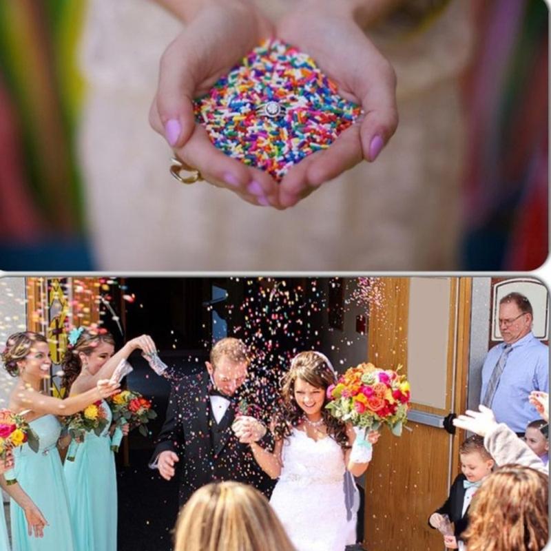 Glittering Heart Shape Confettis Ornament Confettis for Event Decoration Perfect for Tables Gifts and Scrapbooking