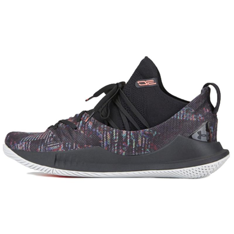 

Under Armour Curry 5 Black Multi Color Sneakers 3020657-005 40