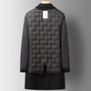 Autumn and Winter Removable Goose Down Lining Double-sided Woolen Cashmere Coat Men's Medium-length Woolen Coat Trendy Wool Coat