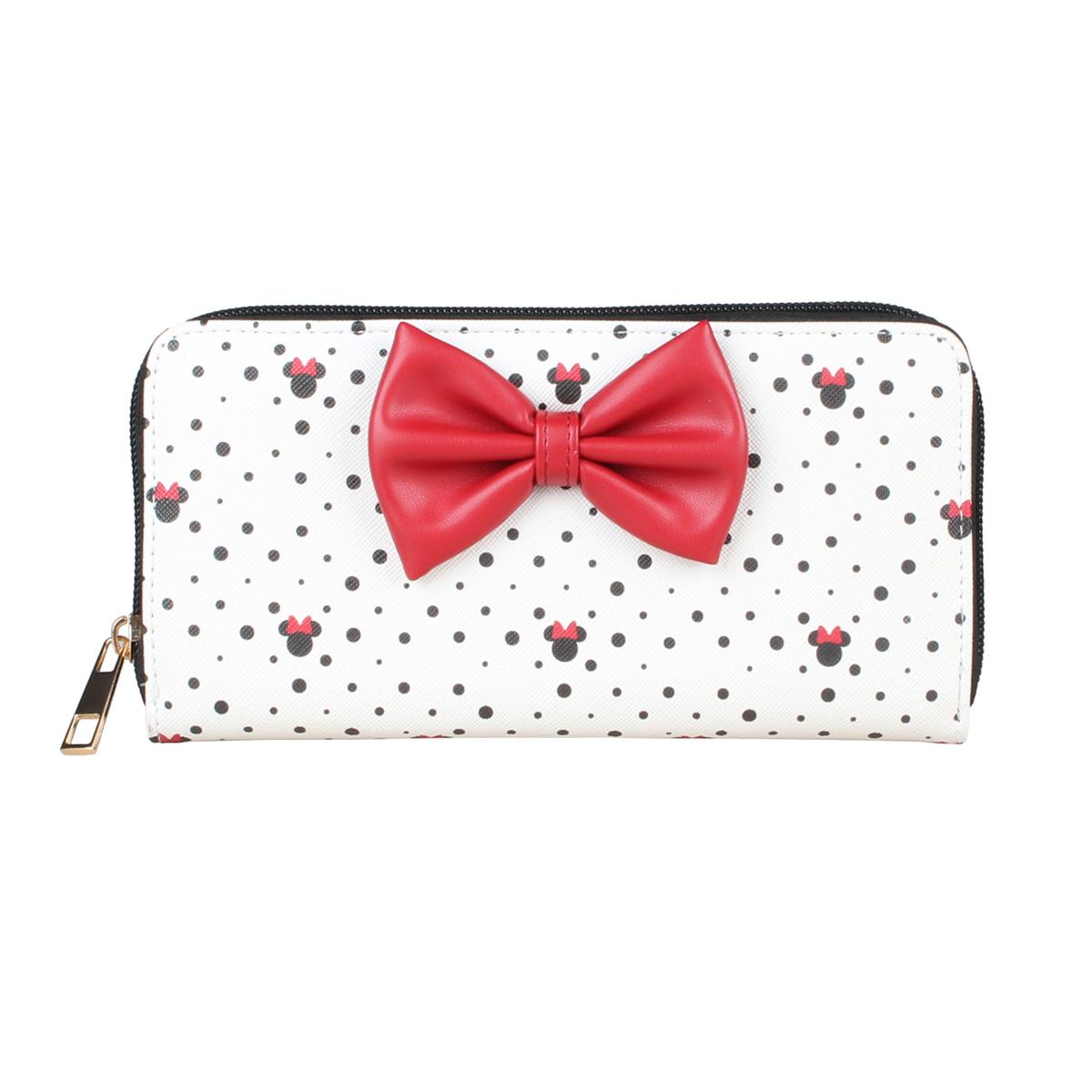

Cute bow zipper women s wallet, high-quality fashionable personalized card bag and coin purse