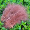 50Pcsdiy Color Feather Full Fleece Turkey Feather Clothing Antique Headdress Pet Toy Handicraft Decoration