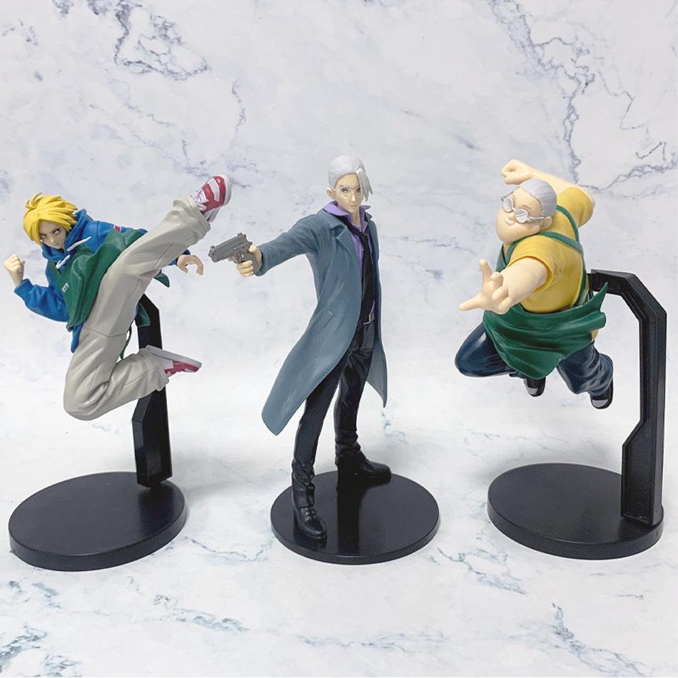 21 cm 3 ks Anime Sakamoto Days Figurky Hračky Taro Sakamoto Shin Asakura Akční Figurky Panenky PVC Model Stolní Ozdoby Hračky