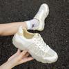 High-end soft sole foot small casual shoes, new versatile fashion mesh women's shoes in summer