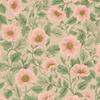 Soft Pastel Florals Wallpaper 22.83"X118" Waterproof Wallpaper for Living Room/Bedroom/Bathroom PVC Wall Sticker