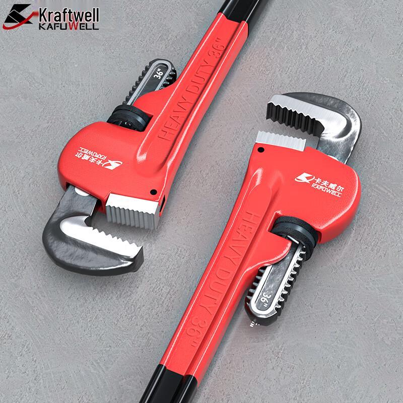 Kraftwerk Heavy-Duty Pipe Wrench