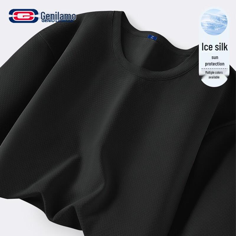 

GENIOLAMODE Men s Cool Quick-Dry Casual T-Shirt 3XL