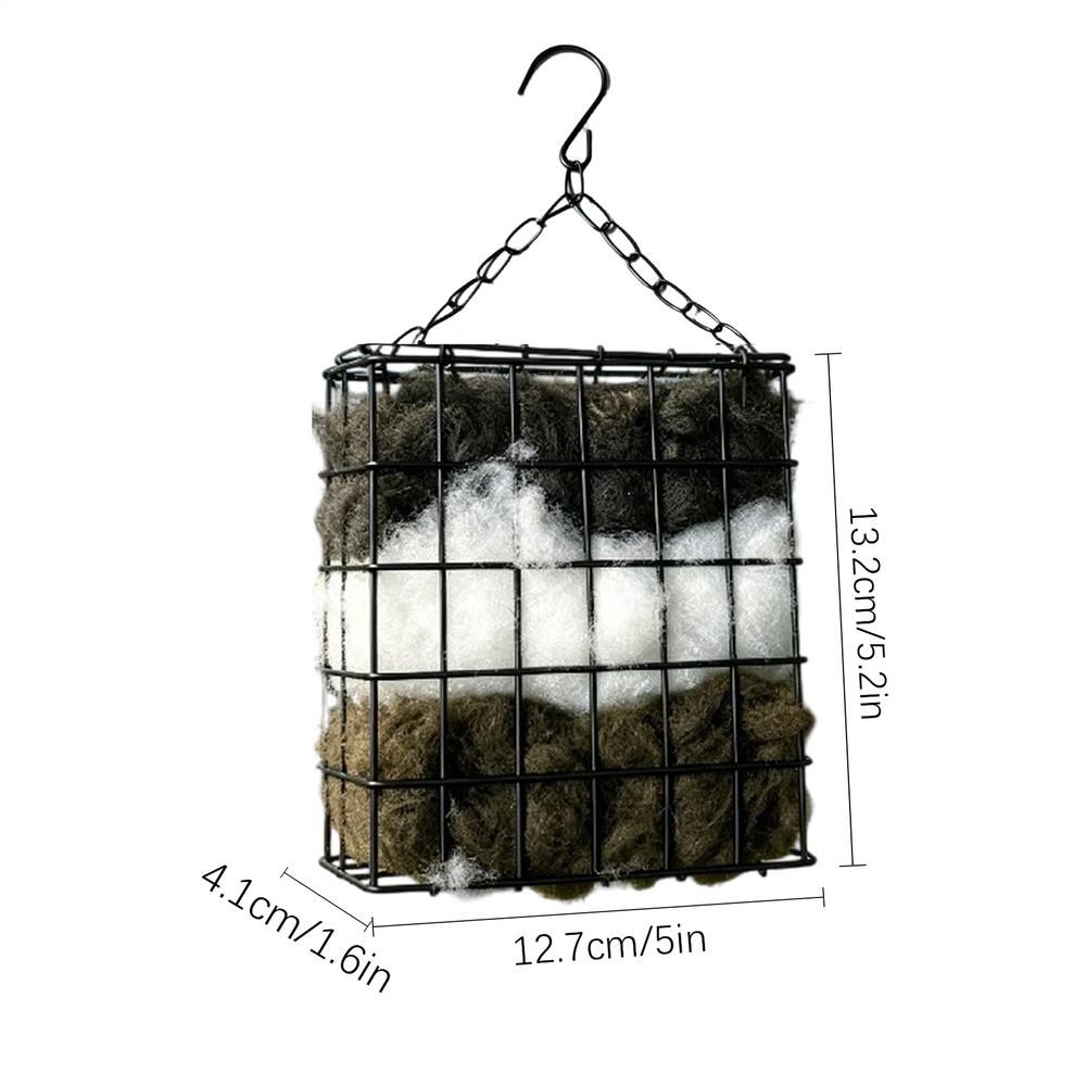 

Hummingbird Nesting Material Reusable Feeder Garden Decor Nesting Material For Wild Birds For Outdoor Garden Yard Pathway Patio чёрный