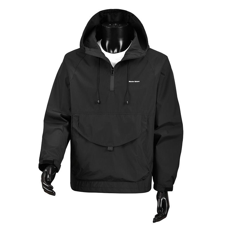 

Новая осенняя куртка мужская ветрозащитная и водонепроницаемая для занятий спортом на открытом воздухе, альпинизма, рыбалки, пуловер, мужская куртка 4XL (European code)