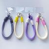 Mobile Phone Lanyard Cord With Gasket Phone Case Hanging Rope Key Chain Strong Safety Anti-Lost Wrist Strap For iPhone 17 ProMax
