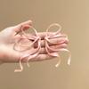 1 Pair Silky Satin Ribbon Bow Barrettes Flowing Side Hair Clip Chinese Bow Hairpins  Wedding