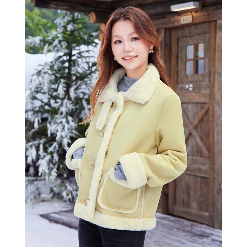 

Женская зимняя куртка из искусственной кожи IEF для миниатюрных S