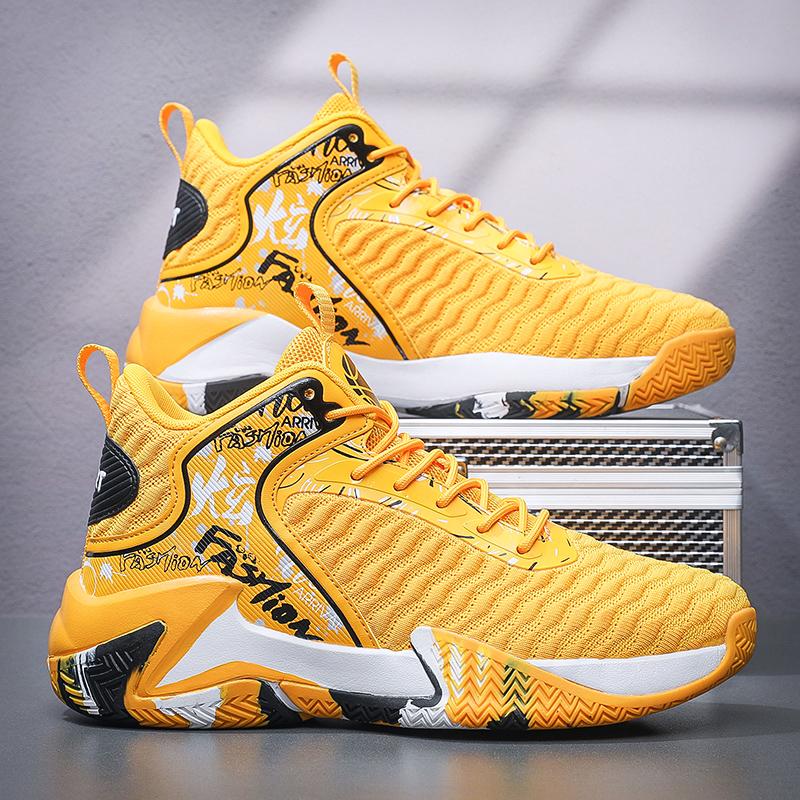 Big Size 49 50 51 Basketball Shoes Men Breathable Outdoor Sports Shoes High Top Sneakers Training Athletic wear-resistant