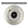 16 inch Balloon Wheels Replace Parts High Performance Accessories Inflatable Balloon Tire Gray for Kayak Trolley Fishing Cart