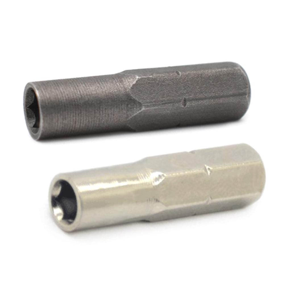 Efficient 6.35mm to 4mm Adapter Converter Conversion Adapter Suitable for Tool Application and Equipment in Carbon Steel
