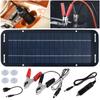 30W Solar Trickle Charger IP65 Car Battery Solar Panel Charging Kit 12-24V Solar Battery Charger For Car RV Boat Motorcycle