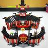 1132pcs Trainingshalle Rotes Haus Kloster von Spinjitzu Bausteine Spielzeug