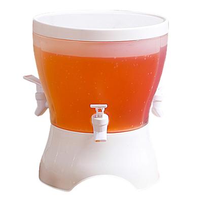 Wiederverwendbarer kalter Wasserkocher, drehbar, nützlicher Kühlschrank, Saft, Wasser, Eimer, Getränkespender