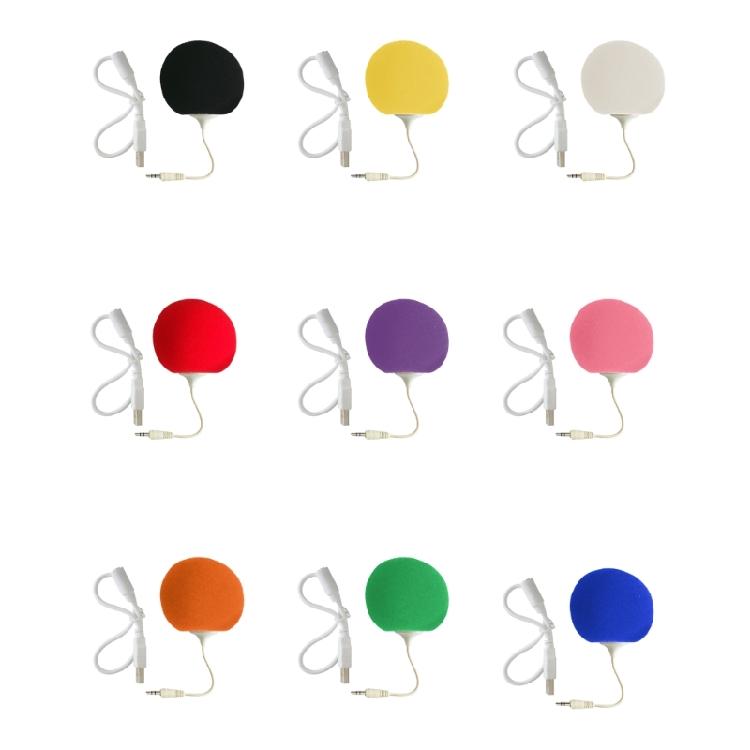 Upgraded Mini Speaker Portable Audio Speaker Sponge Ball Speaker for Besties