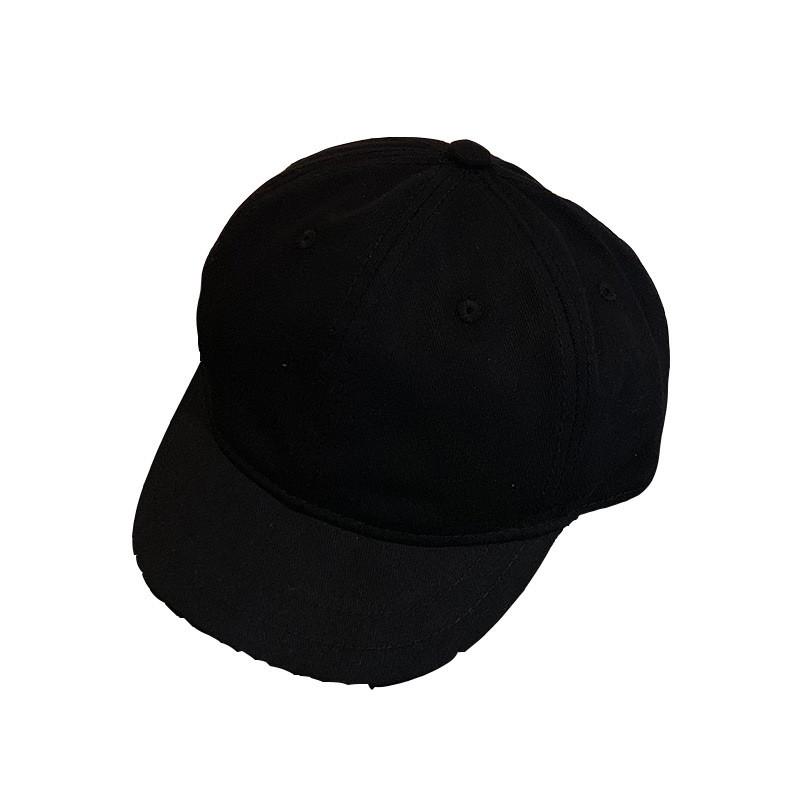 Baseball Cotton Retro Cap Shortbrim Unisex Adjustable Casual Street Hat