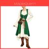 Gothic Fantasy Dress For Women With Polyester Fabric Medieval Renaissance Costume For Stage Performances