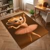 Ballerine Cappuccina (1) Tapis de bureau adaptés aux salons, chambres, bureaux et cuisines un cadeau pour la décoration d'intérieur moderne