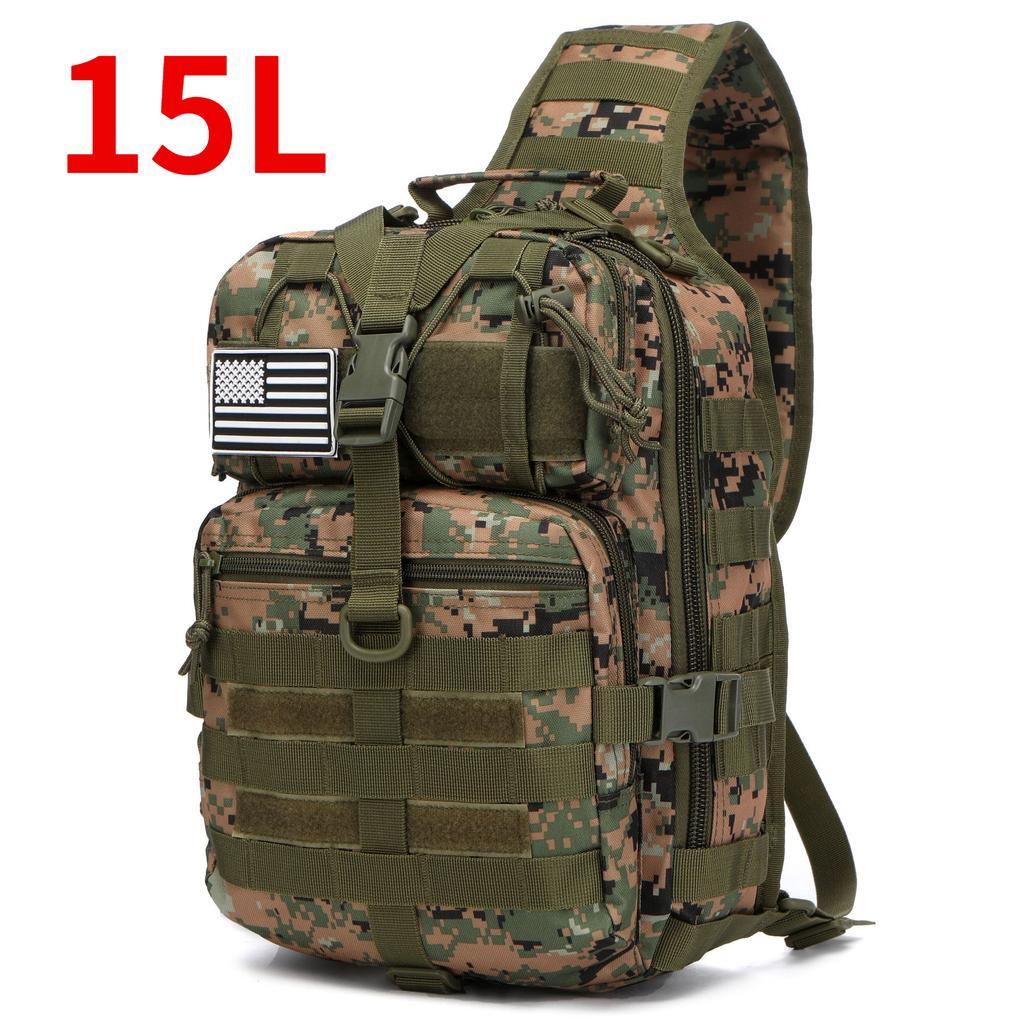 THURAM 8L/15L Outdoor Tactical Bag Backpack Sport Bag Pack Sling Shoulder Backpack Tactical Bag for Every Day Carry