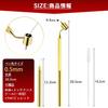 LWMINGALG Fine Line Pen Touch Up 0.5mm Extra Fine Touch Car Applicator Brass Gold