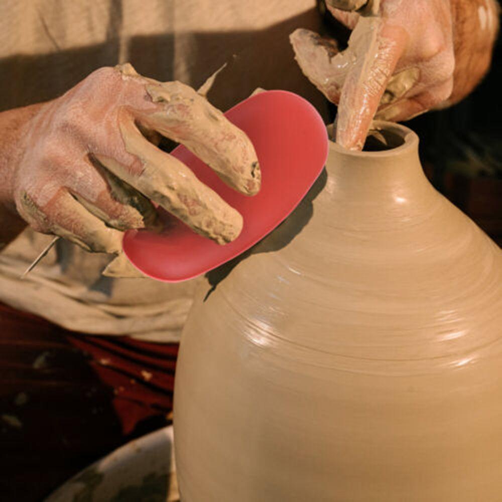 Hand-made Soft Ceramic Clay Trimming Special Tools Red Pottery Clay Scraper Sculpture Shaping Tools