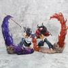 Demon Slayer Gk Fierce Battle Kokushibo Vs Yoriichi Tsugikuni Beautiful Model Statue Figurine Desktop Computer Case Ornament Toy