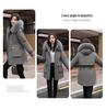 Women's Winter Parka: 3-in-1 Fleece-Lined Waist-Hugging Coat with Detachable Liner