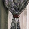 European Leathers Curtain Tie Backs Curtain Holder Clip Buckle Rope Curtains Tieback for Hotel Home Office Decoration