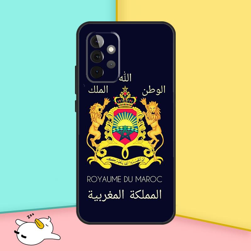 Morocco Flag Case For Samsung Galaxy A55 A35 A25 A15 A51 A71 A12 A32 A52 A13 A33 A53 A14 A34 A54 Cover