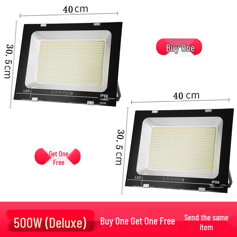 Super Bright Waterproof LED Floodlight for Outdoor Lighting and Stage Use