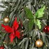 20cm Weihnachts-Schmetterlingsornament Glitzernde Lebendige Farben Schmetterling Hängeanhänger Dekorativ Realistisch