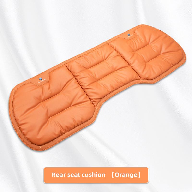 Hub Caps Car Soft Seat Cushion Front Rear Cover Protector Pad Leather Auto Interior For Volkswagen VW T-Cross Passat Polo Arteon