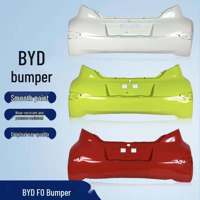 Compatible with BYD F0: Front Bumper, Rear Bumper, Front Lip, Rear Lip, Original Material.