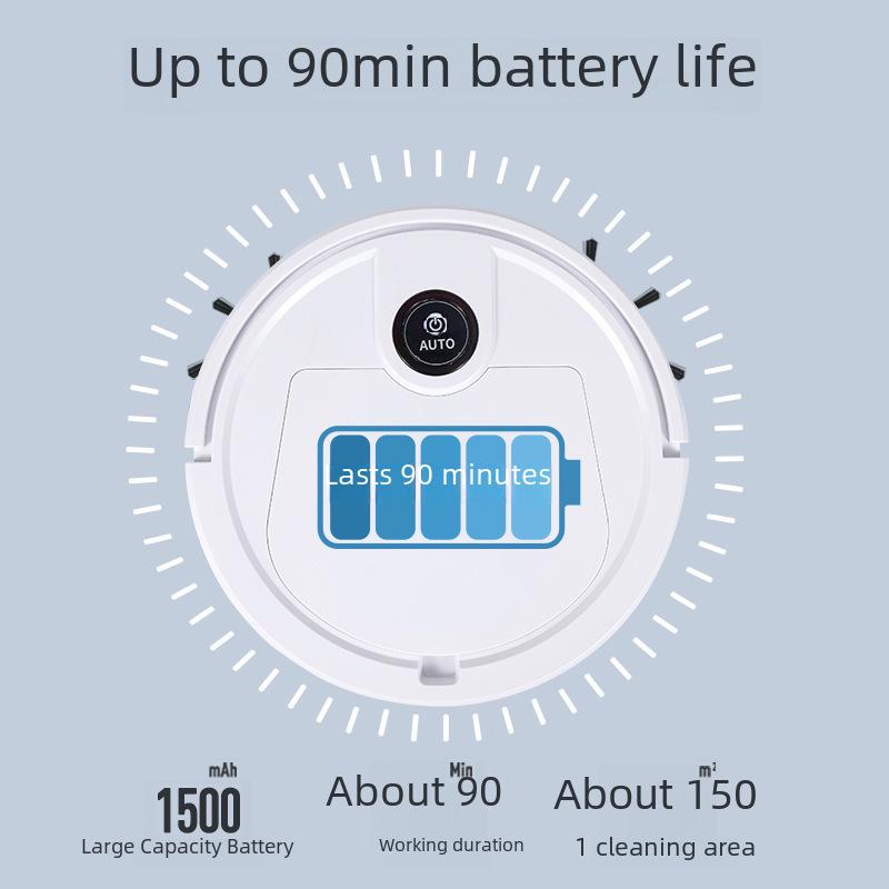 Aspirator inteligent multifuncțional silențios: Robot de măturat complet automat pentru casă