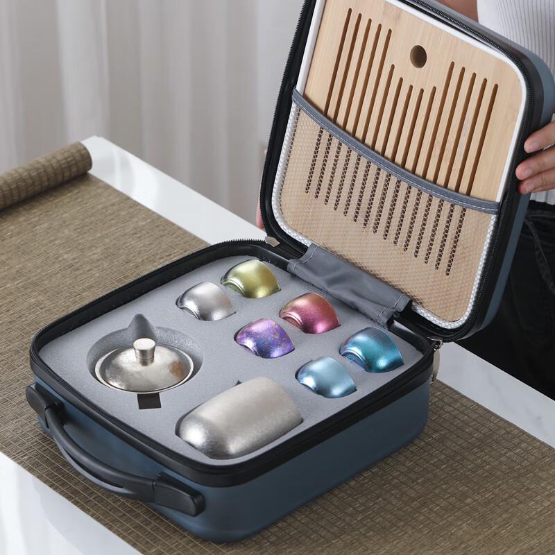 MULTIPOTENT Titanium Portable Gongfu Tea Set