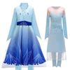 Die Eiskönigin Elsa Anna Kinder Cosplay Kostüm Elegantes Prinzessinnenkleid für Mädchen