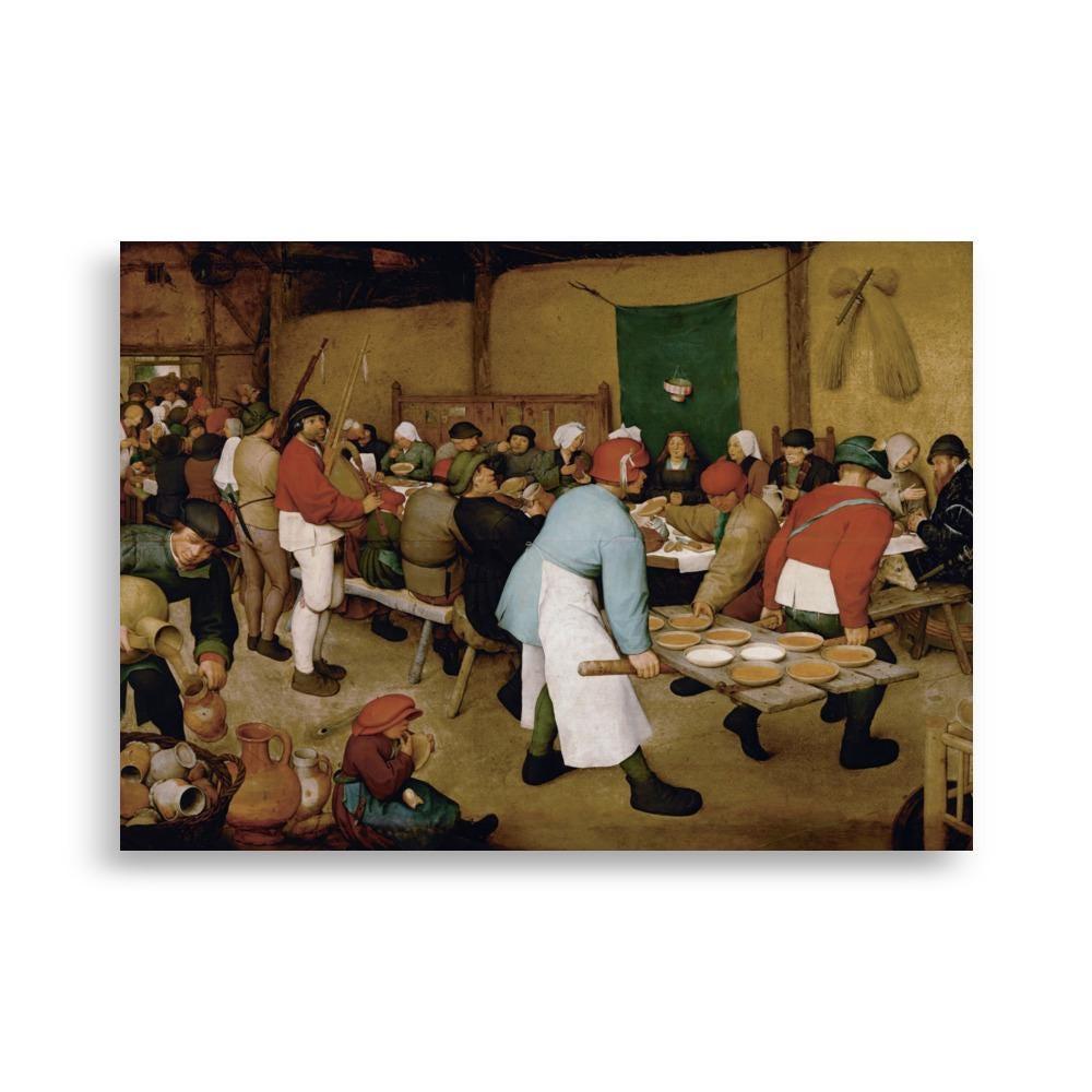 Pieter de Hooch A Dutch Courtyard Famous Poster Oil Painting Print Christmas Morning Ferdinand Georg Waldmüller Canvas Painting