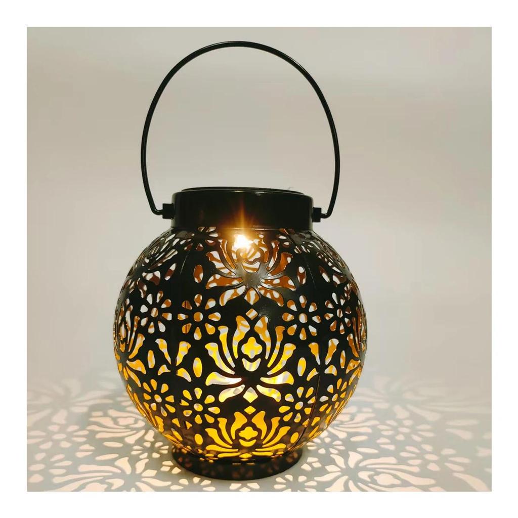 Solar Light Iron Art Hanging Light Led Outdoor Lights Street Walkway Plug String Lighting Pathway For-Decoration Decor Lanscape