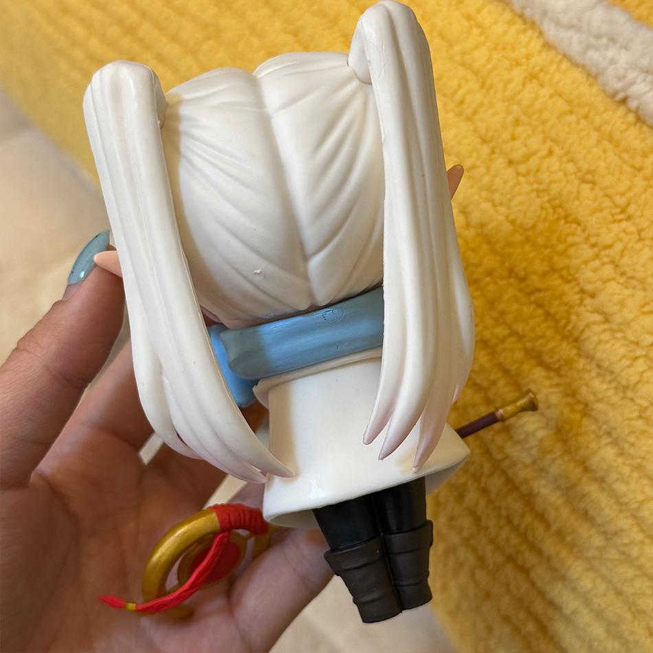 13cm Frieren Anime Figure Fern Himmel Stark PVC Collectible Model Doll Action Plaything for Fans Beautiful Design