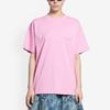 Balenciaga Drop Shoulder Sleeve T Shirt, Loose Fit Women's Pink 612965TJV875700