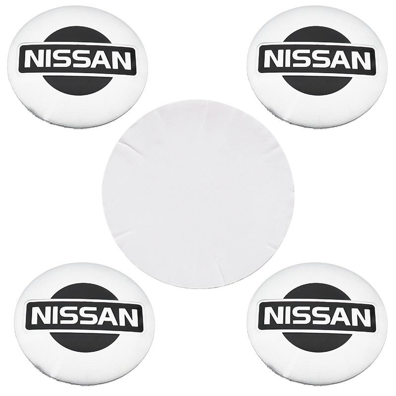 Nissan 54mm 56mm 60mm 65mm Car Wheel Emblem Wheel Center Hub Cap Auto Rim Refit Dust-proof Badge Covers Sticker Accessories