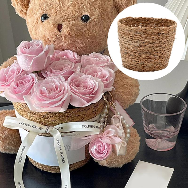 1PC Odorless Restaurants Storage Embellishing Environmentally Friendly Gift Bouquet Bucket Romantic