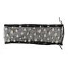 Universal Indoor/Outdoor Bird Cage Seed Catcher Stretchy Adjustable Soft Daisy Pattern Mesh Net Seed Guard for Round Square Cages
